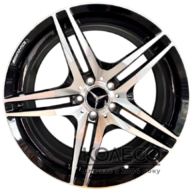 Koko FF186 R19 W8.5 PCD5x112 ET35 DIA66.5 black