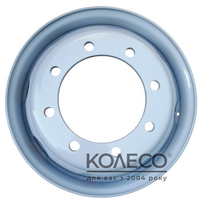Кременчуг 501.01 R17.5 W6.75 PCD8x275 ET140 DIA221 серый