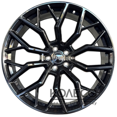 Flow Forming D0394 R22 W10 PCD5x112 ET30 DIA66.5 black