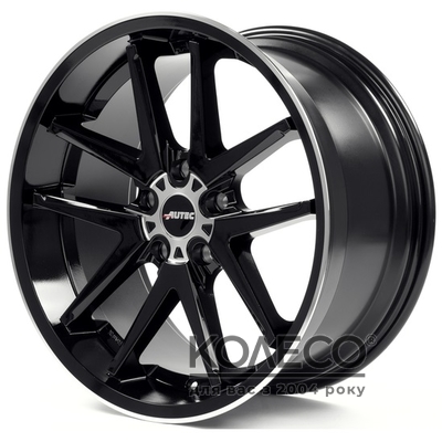 Autec Contest R18 W8.5 PCD5x112 ET25 DIA70 black polished