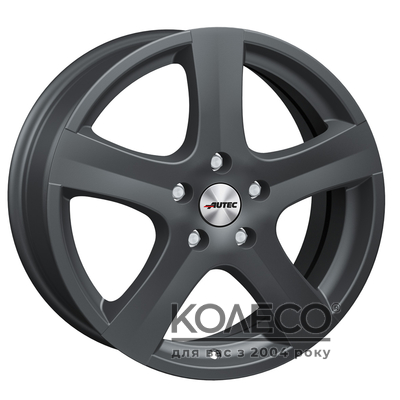Autec Nordic R16 W7 PCD5x112 ET48 DIA70.1 matt graphite