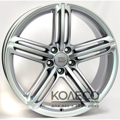 WSP Italy Audi (W560) Pompei R20 W9 PCD5x112 ET30 DIA66.6 silver