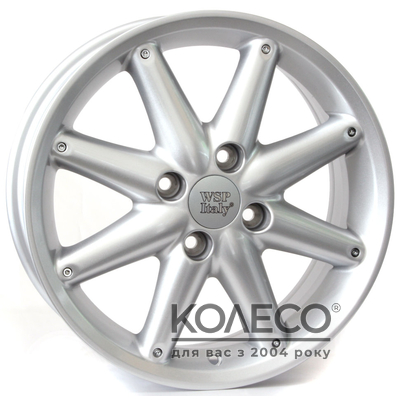 WSP Italy Ford (W952) Siena R16 W6.5 PCD4x108 ET52.5 DIA63.4 silver