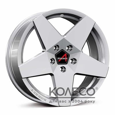 Borbet A R18 W8 PCD5x114.3 ET45 DIA72.6 brilliant silver