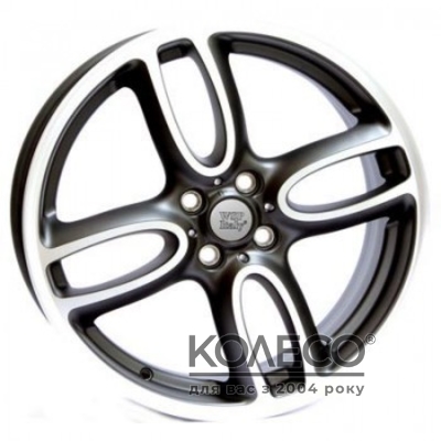 WSP Italy Mini (W1651) Limited Edition R18 W7 PCD4x100 ET52 DIA56.1 black polished