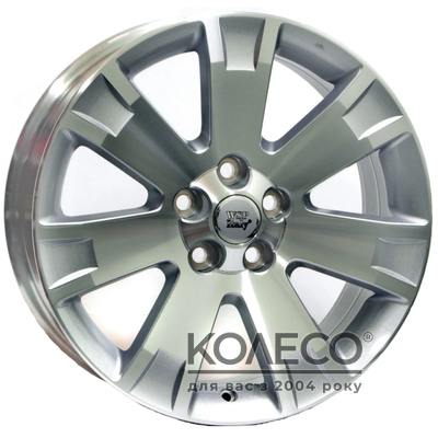 WSP Italy Mitsubishi (W3004) Poseidone R19 W8 PCD5x114.3 ET38 DIA67.1 silver polished