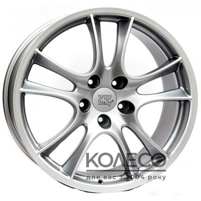 WSP Italy Porsche (W1051) Tornado R23 W10.5 PCD5x130 ET47 DIA71.6 silver