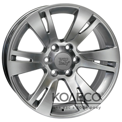 WSP Italy Toyota (W1765) Venere R20 W9.5 PCD6x139.7 ET20 DIA106.1 hyper silver