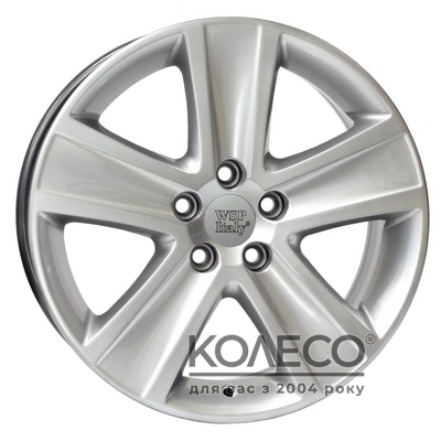 WSP Italy Volkswagen (W463) Cross Polo R16 W7 PCD5x100 ET46 DIA57.1 hyper silver