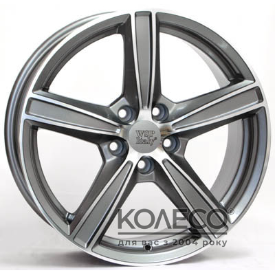 WSP Italy Volvo (W1254) Lima R19 W8 PCD5x108 ET49 DIA67.1 anthracite polished