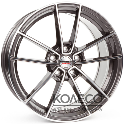 Borbet FF1 R19 W8.5 PCD5x112 ET35 DIA72.5 dark titan polished