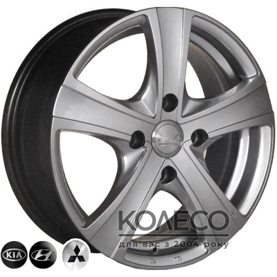 Zorat Wheels 9504 R15 W6 PCD4x100 ET43 DIA60.1 HS