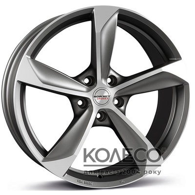 Borbet S R17 W8 PCD5x112 ET40 DIA72.5 GSP