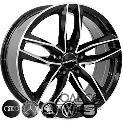Zorat Wheels BK690 R17 W7.5 PCD5x112 ET38 DIA66.6 black