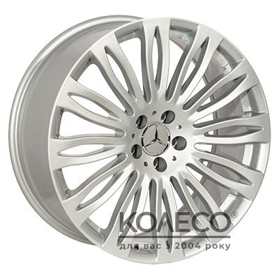ZF QC1179 R20 W8.5 PCD5x112 ET35 DIA66.6 silver