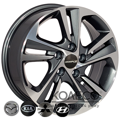 ZW BK5210 R16 W6.5 PCD5x114.3 ET45 DIA67.1 HB