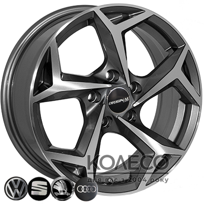 ZW BK5340 R16 W6.5 PCD5x100 ET35 DIA57.1 GP
