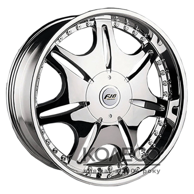 FJB F-318 R22 W9.5 PCD6x139.7 ET20 DIA108.1 Chrome
