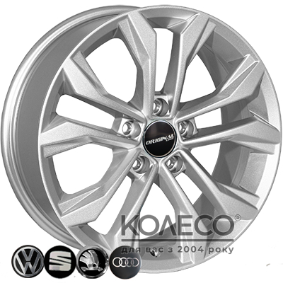 ZF TL0509NW R17 W7 PCD5x112 ET40 DIA57.1 silver