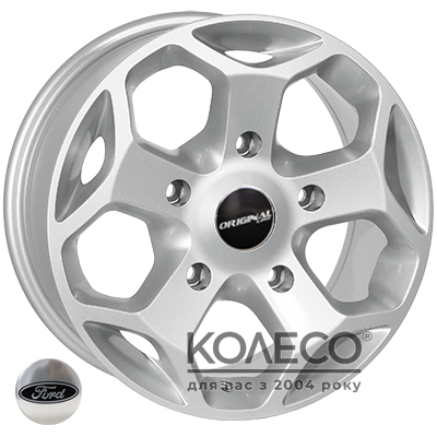 ZW BK401 R16 W7 PCD5x160 ET50 DIA65.1 silver