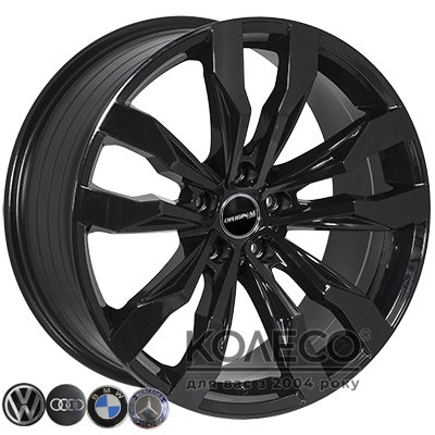 ZW BK5333 R20 W8.5 PCD5x112 ET33 DIA66.6 black