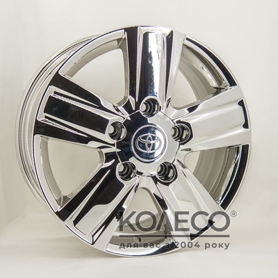 Replica Toyota TY563 R18 W8 PCD5x150 ET60 DIA110.1 Chrom
