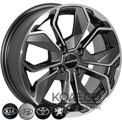 ZW 6362 R15 W6.5 PCD4x100 ET38 DIA67.1 MK-P