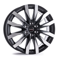 Borbet CW6 W7.5 R18 PCD6x114.3 ET40 DIA66.1 matt black polished