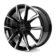 Autec Astana W7 R17 PCD5x108 ET42 DIA65.1 black polished