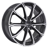 Mak DaVinci W6.5 R16 PCD4x100 ET37 DIA60.1 black mirror