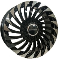 Replica Mansory GT 3S184 W8 R18 PCD5x120 ET30 DIA72.6 Black