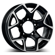 GMP Italia SJ15 W5.5 R15 PCD5x139.7 ET5 DIA108.1 black polished