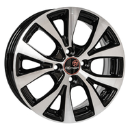 Remain R161 W6.5 R15 PCD4x100 ET48 DIA54.1 Алмаз черн