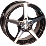 League 227 W7 R16 PCD5x114.3 ET40 DIA73.1 BKF