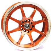 Alexrims AFC-2 (forged) W8 R17 PCD5x100 ET42 DIA67.1 bronze + polished rim