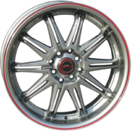 PDW 813 Invasion W7 R17 PCD4x100/114.3 ET38 DIA72.6 GM