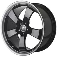 Stilauto Futura W7.5 R17 PCD5x112 ET40 DIA66.5 Black