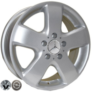 TRW Z343 W6.5 R16 PCD5x120 ET45 DIA65.1 silver