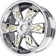 Verde V54 Poison W8.5 R20 PCD6x139.7 ET25 DIA108.1 gold