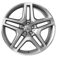 WSP Italy Mercedes (W774) Ischia W8.5 R20 PCD5x112 ET29 DIA66.6 silver polished