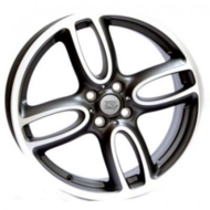 WSP Italy Mini (W1651) Limited Edition W7 R18 PCD4x100 ET52 DIA56.1 black polished