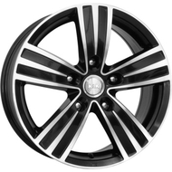 КиК да Винчи W7 R16 PCD5x114.3 ET43 DIA67.1 алмаз черный