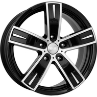 K&K Онегин W8 R18 PCD5x100 ET35 DIA67.1 Алмаз черн