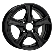 Angel Luxury 406 W6 R14 PCD4x108 ET37 DIA67.1 Black