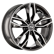 MSW 71 W8 R18 PCD5x112 ET35 DIA73.1 dark grey polished