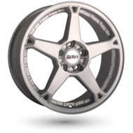 Disla Rapide W6.5 R15 PCD5x98 ET35 DIA67.1 silver