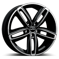 GMP Italia Diva W7.5 R18 PCD5x112 ET50 DIA66.6 black polished